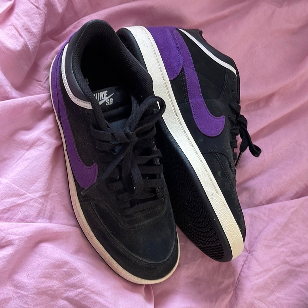 Nike Challenge Court SB 'Black Court Purple'